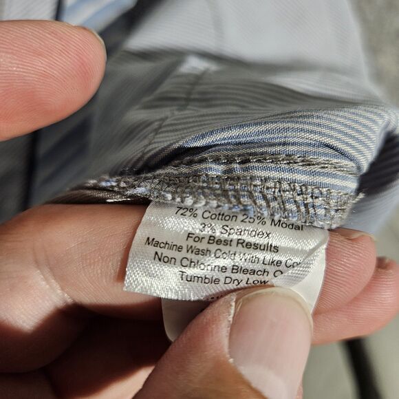 Peter Millar Pants Mens 38 Gray 5 Pocket Straight Leg Stretch Casual Comfort - Picture 8 of 9